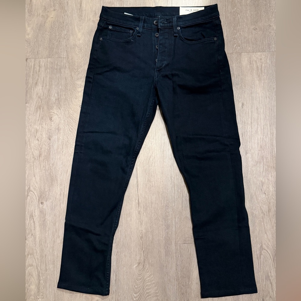 rag & bone Men's Dark Denim Jeans